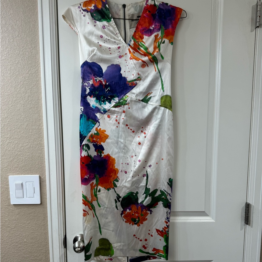 Adele Fado Queen Silk Midi Dresss